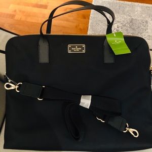 Kate Spade “Daveney” Nylon Laptop Bag